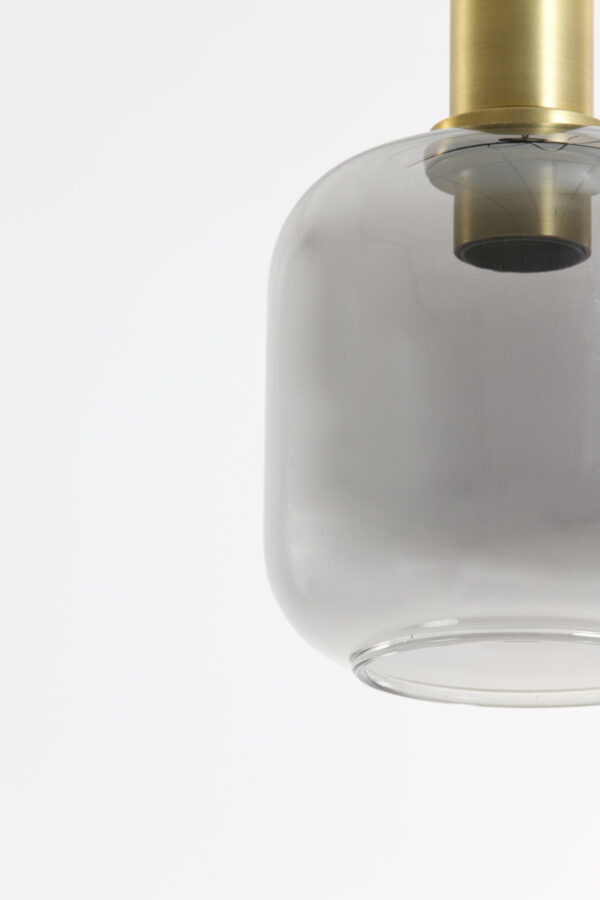 Glazen hanglamp met gouden accenten Light & Living Lekar - Ø 21 cm - Image 5
