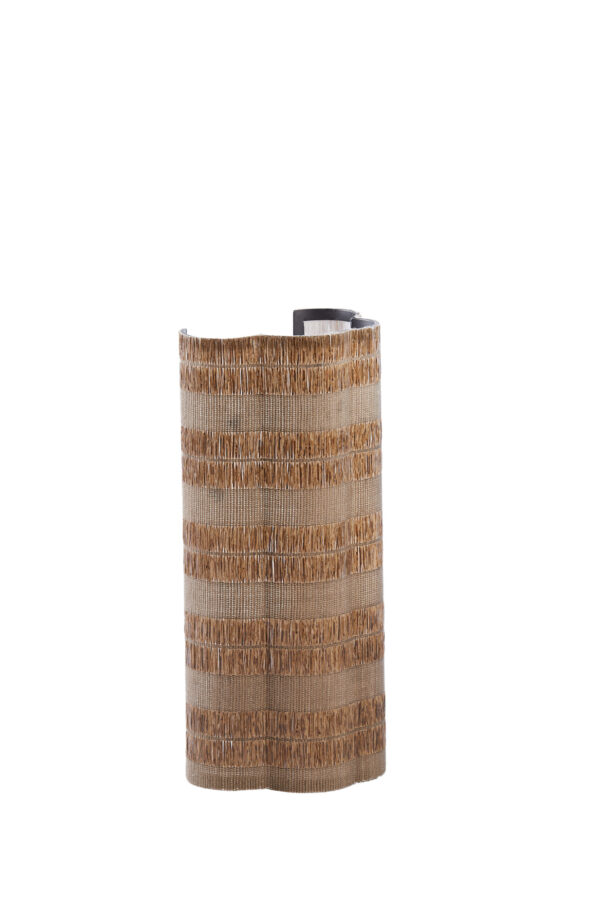 Rieten lampenkap met patroon Light & Living Verdantia - H 30 cm - Image 3