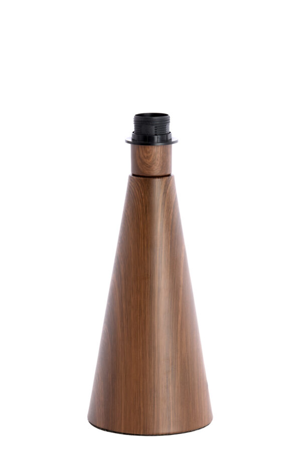 Houten tafellamp conische vorm Light & Living Dinan - H 33,5 cm - Image 2