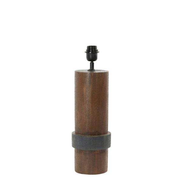Houten lampvoet cilindervormig Light & Living Manilla - H 45 cm