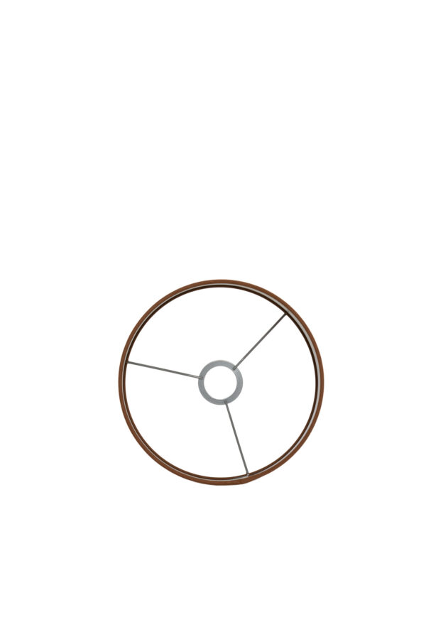 Bruine cilindrische lampenkap voor thuis Light & Living Penny - Ø 25 cm - Image 6