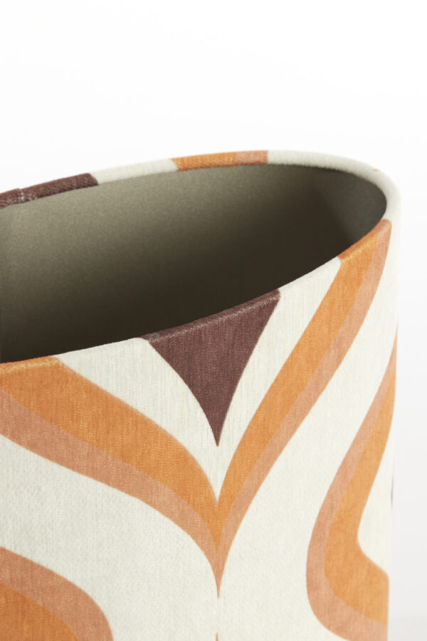 Retro lampenkap met patroon Light & Living Cookie - H 25 cm - Image 4