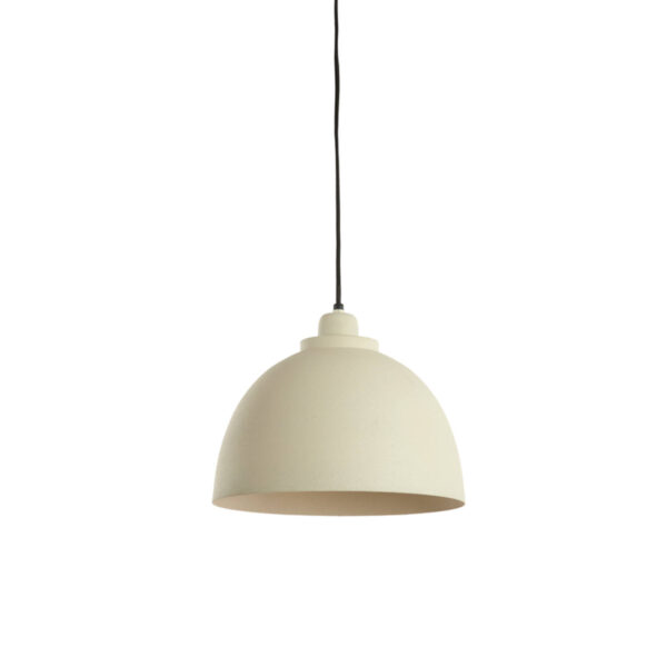 Witte halfronde hanglamp modern Light & Living Kylie - Ø 30 cm