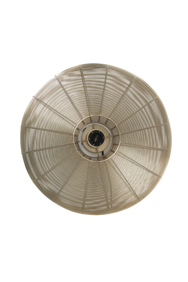 Ronde rieten hanglamp naturel Light & Living Bahoto - B 51 cm - Image 2
