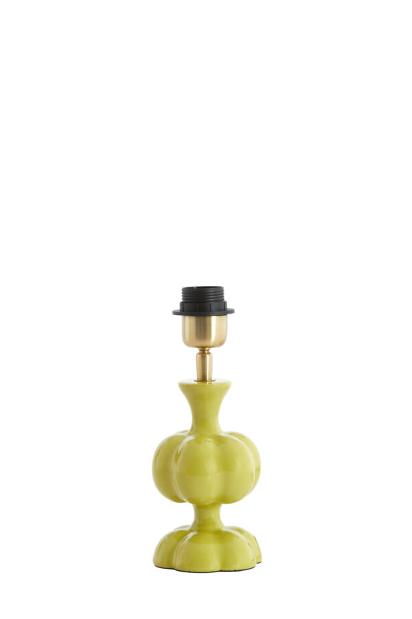Geelkleurige lampenvoet Light & Living Caldas - H 20 cm - Image 2