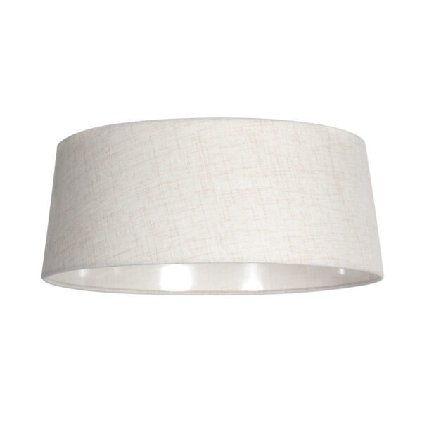 Cremekleurige conische lamenkap Anne Lighting - Ø 50 cm