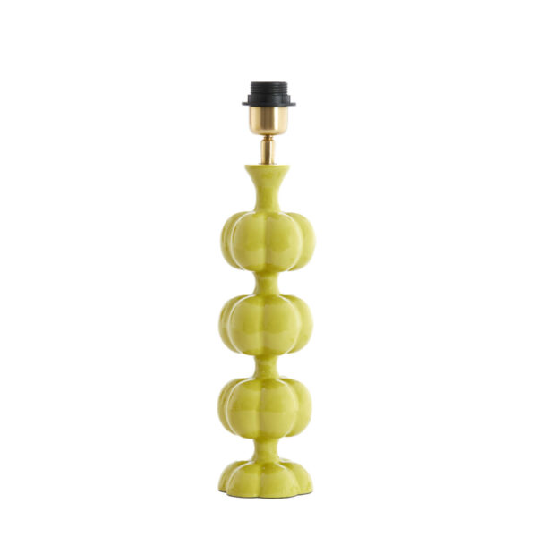 Keramische groene lampvoet Light & Living Caldas - H 38 cm