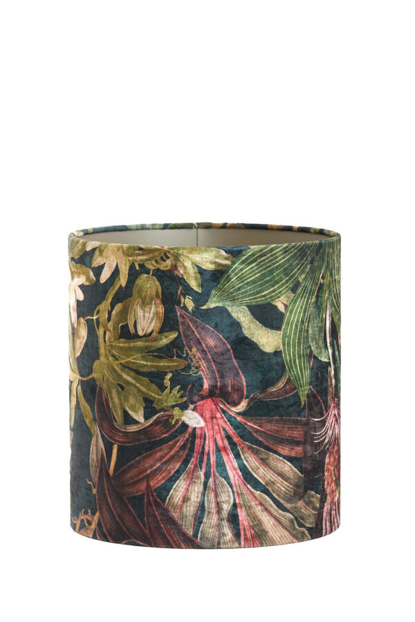 Stoffen lampenkap met bloemenpatroon Light & Living Passion - Ø 25 cm - Image 2