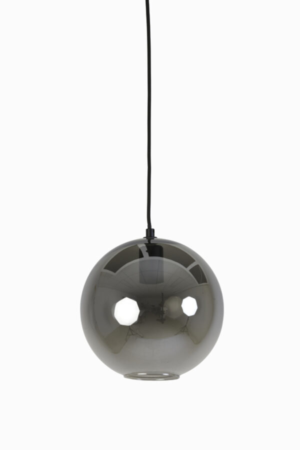Bolvormige hanglamp van rookglas Light & Living Subar - Ø 25 cm - Image 2