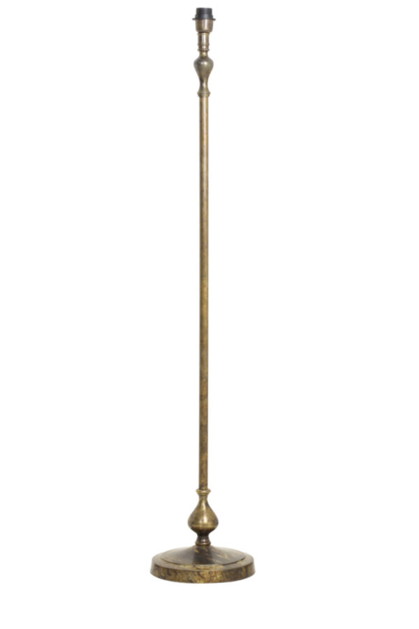 Antieke rustige lampenvoet bruin Light & Living Cabu - H 133 cm - Image 2