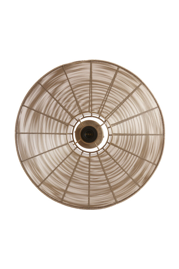 Plafondlamp schotelvormig rotan Light & Living Bahala – B 51 cm - Image 3