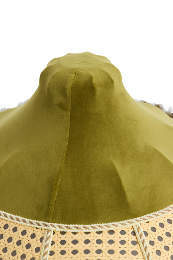 Groene lampenkap met franjes Light & Living Mizia - Ø 35 cm - Image 4