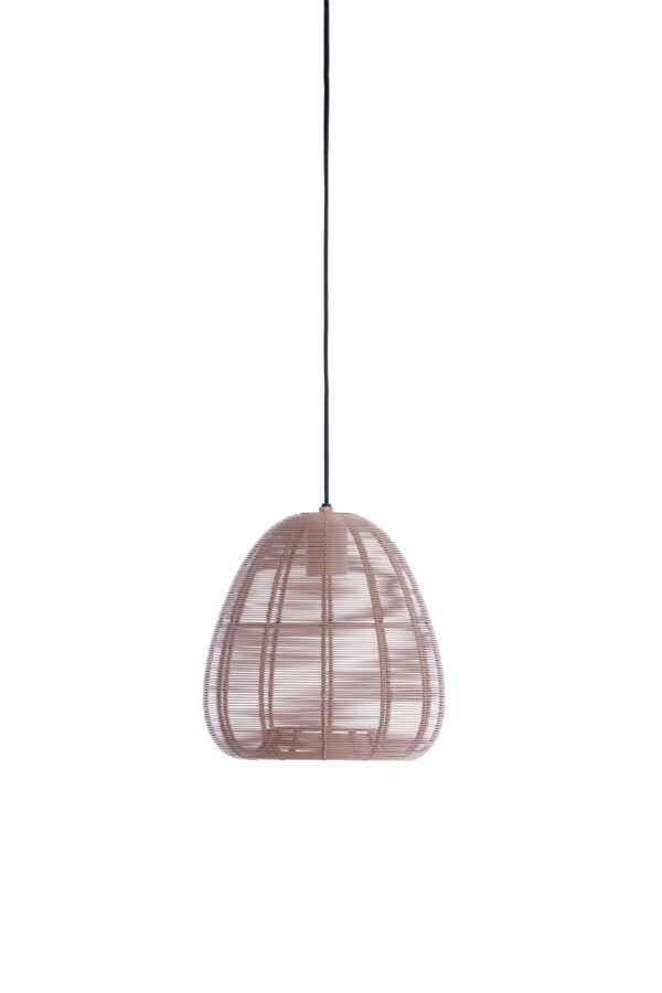 Koepelvormige rotan hanglamp naturel Light & Living Oliveria - Ø 25 cm - Image 2