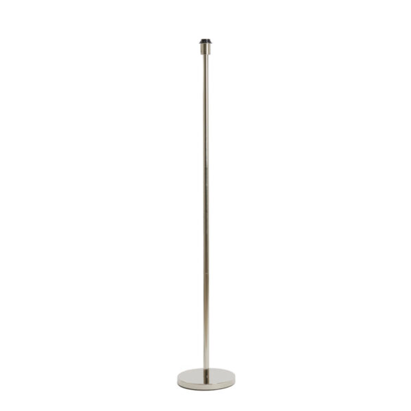 Lange zilvere lampenvoet Light & Living Washington - H 148,5 cm