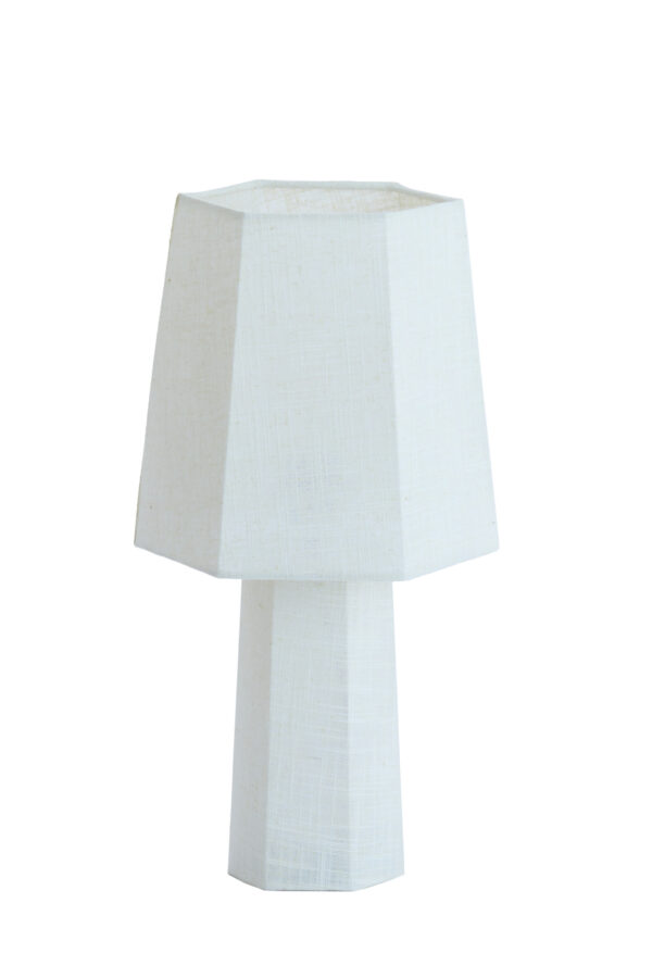 Witte moderne design tafellamp Light & Living Musabo - H 49 cm - Image 2