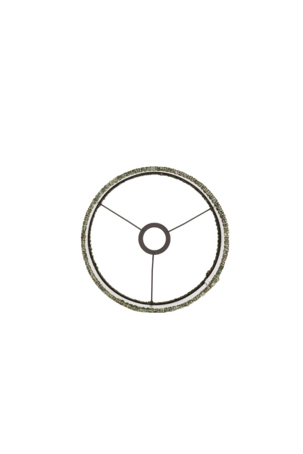 Stoffen lampenkap groen cilindervormig Light & Living Osire - Ø 25 cm - Image 6