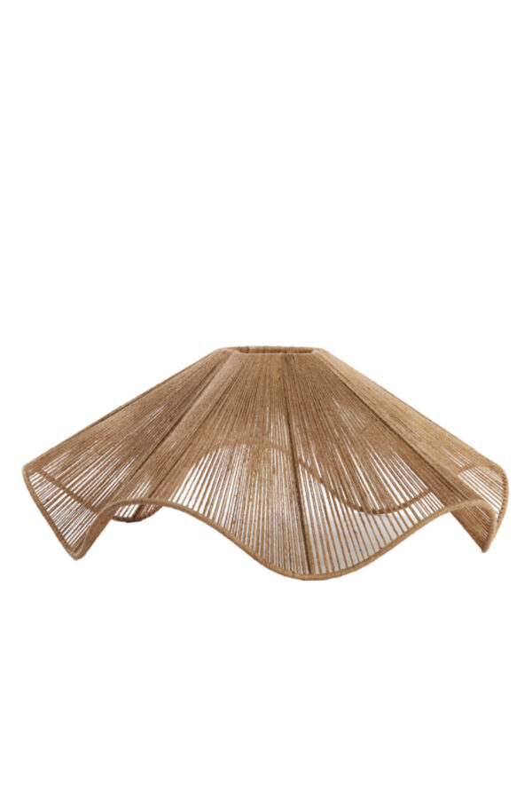 Rieten lampenkap golvende vorm Light & Living Fodara - Ø 53 cm - Image 3