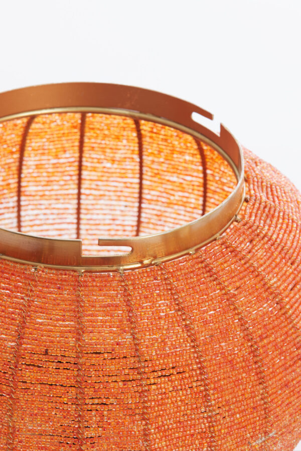 Gouden hanglamp met oranje patroon Light & Living Cetara - Ø 26 cm - Image 4