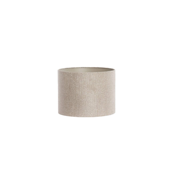 Beige lampenkap in cilindershape Light & Living Brandy - Ø 25 cm