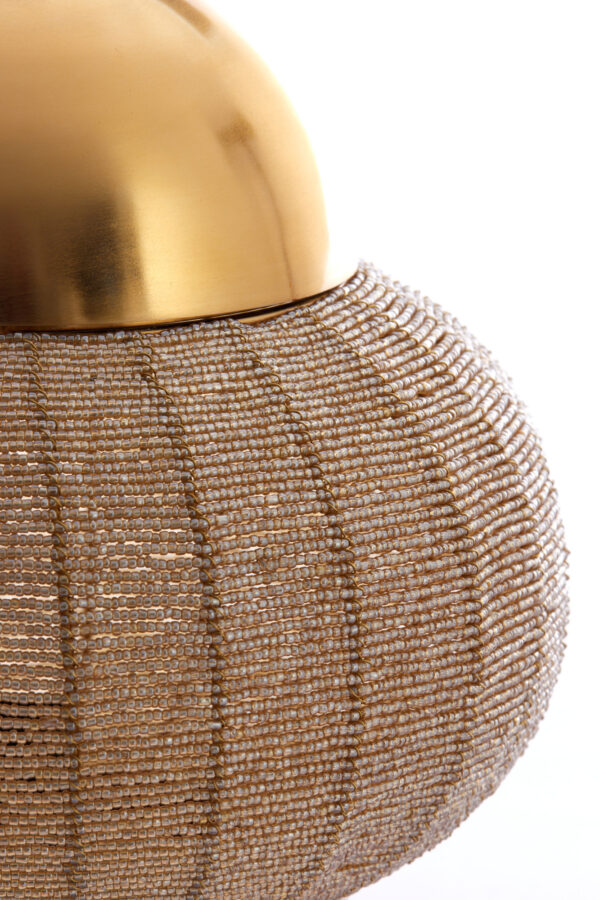 Gouden kralen hanglamp decoratief Light & Living Cetara - Ø 33 cm - Image 3