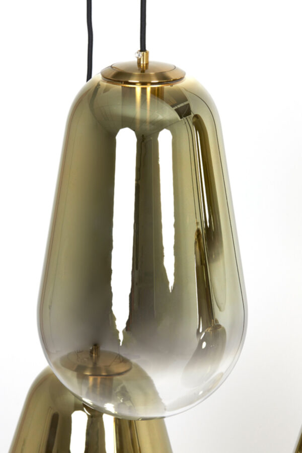 Hanglamp met meerdere glazen kapjes Light & Living Maeve - B 100 cm - Image 5