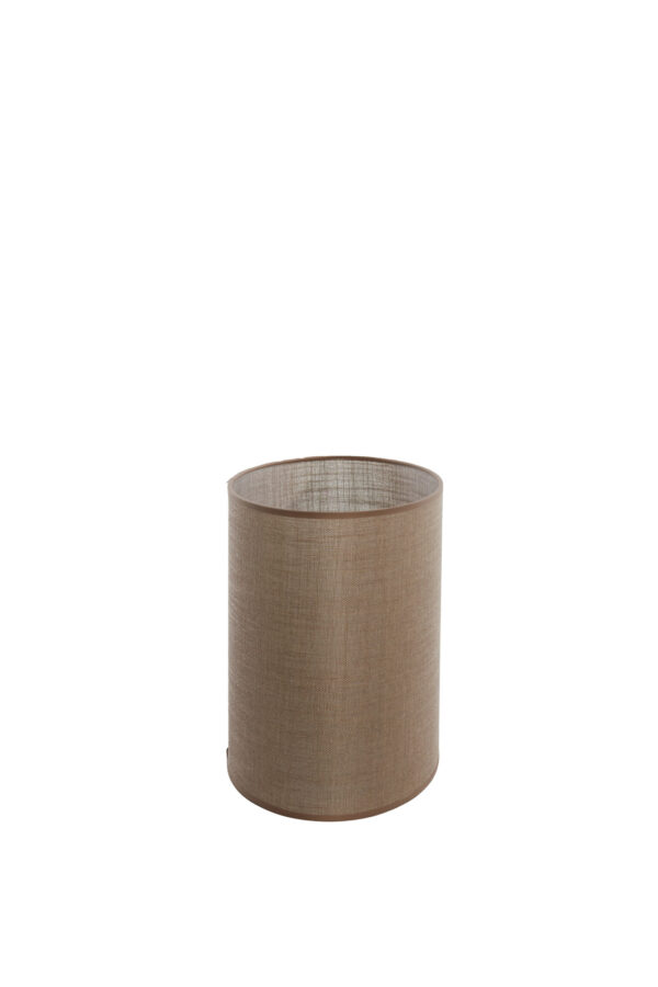 Bruine cilinder lampenkap voor interieur Light & Living Caden - H 32 cm - Image 4