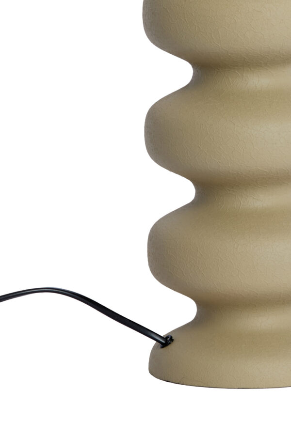Beige keramische lampvoet Light & Living Soroca - H 42 cm - Image 4