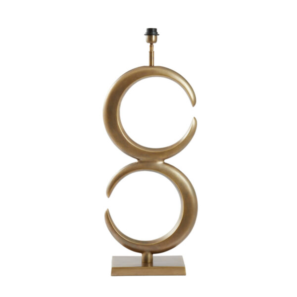 Decoratieve bronzen lampvoet Light & Living Lune - H 86 cm