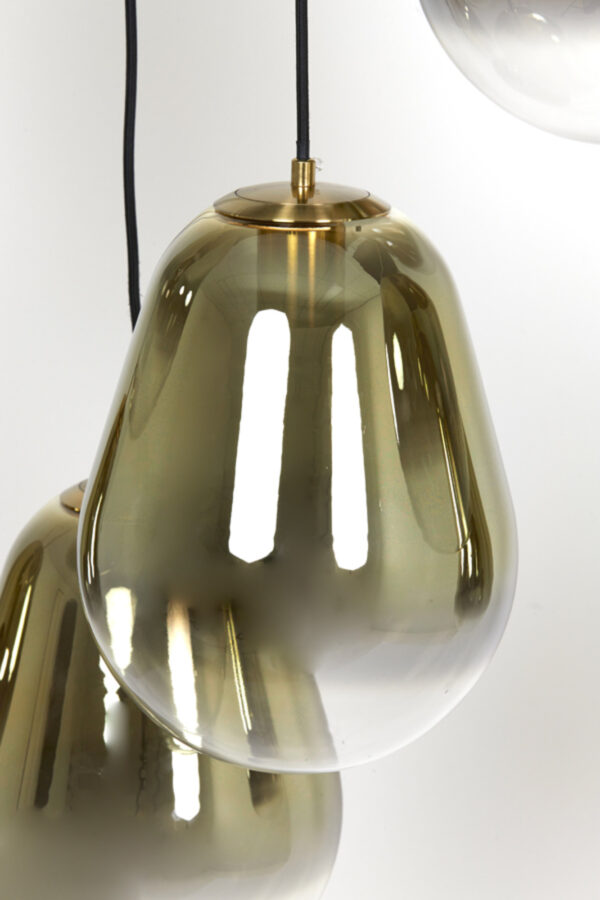 Hanglamp met meerdere glazen kapjes Light & Living Maeve - B 100 cm - Image 6