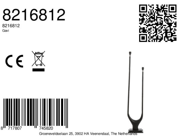 Zwarte lampvoet van metaal Light & Living Gavi - H 149 cm - Image 8