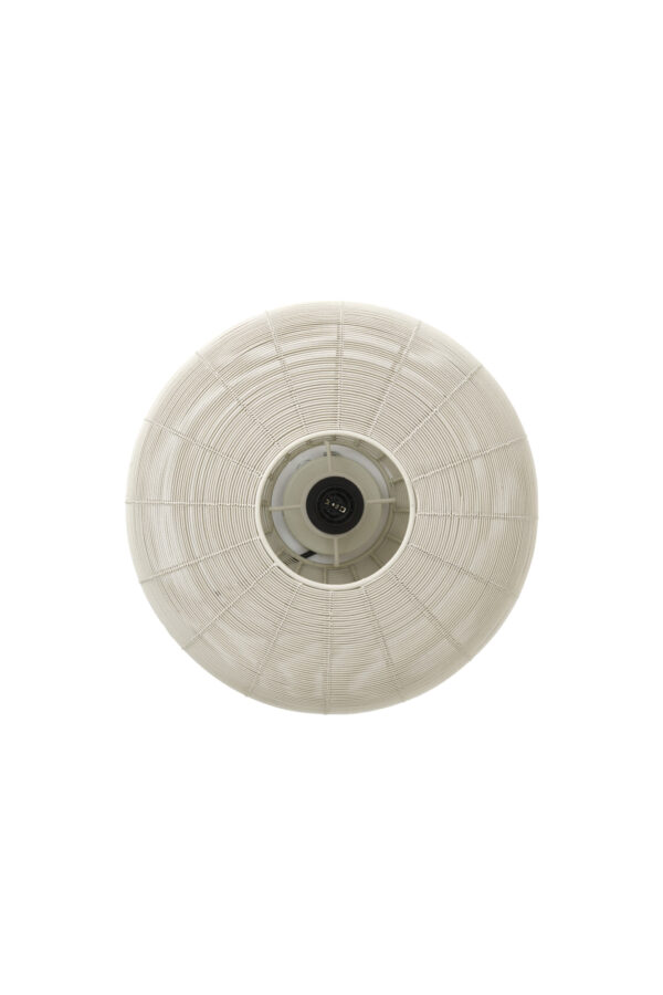 Beige ronde hanglamp met draadkap Light & Living Bahoto - B 40 cm - Image 2