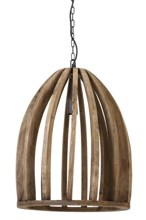 Kooi-design houten hanglamp Light & Living Haranka - Ø 47 cm - Image 2