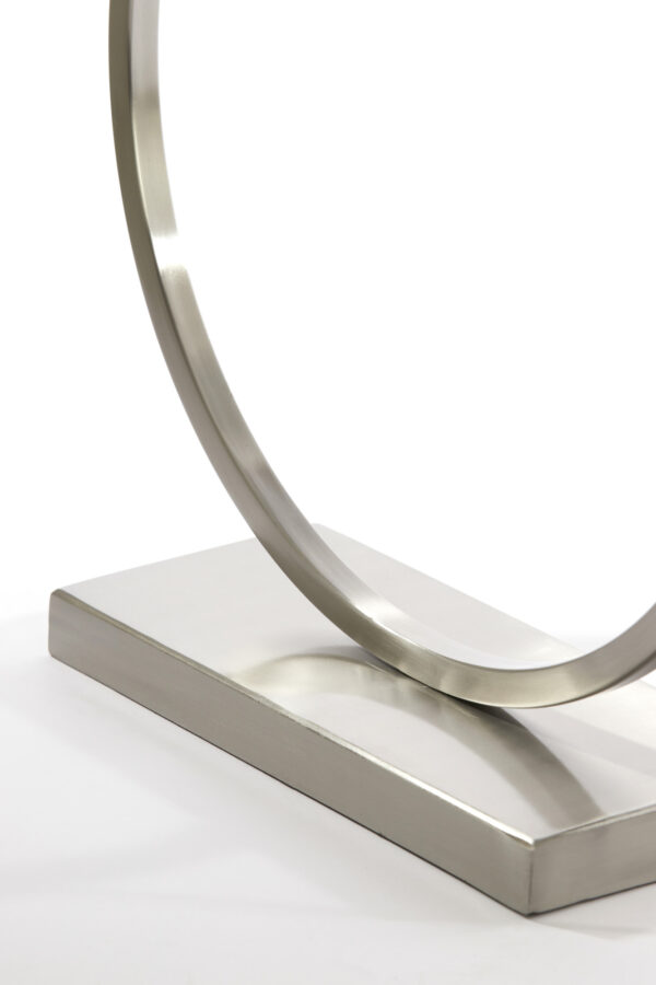 Modern metalen lampenvoet rond Light & Living Liva - H 52 cm - Image 5