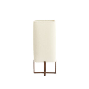 Sfeervolle tafellamp met crèmekleurige lampenkap Light & Living Wyn - H 50,5 cm