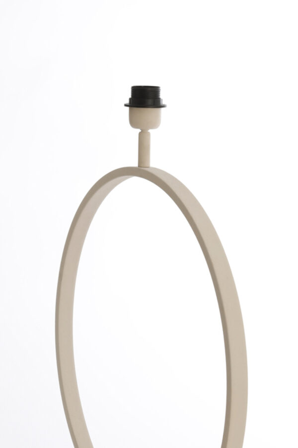Ronde moderne lampenvoet wit Light & Living Liva - H 64 cm - Image 6