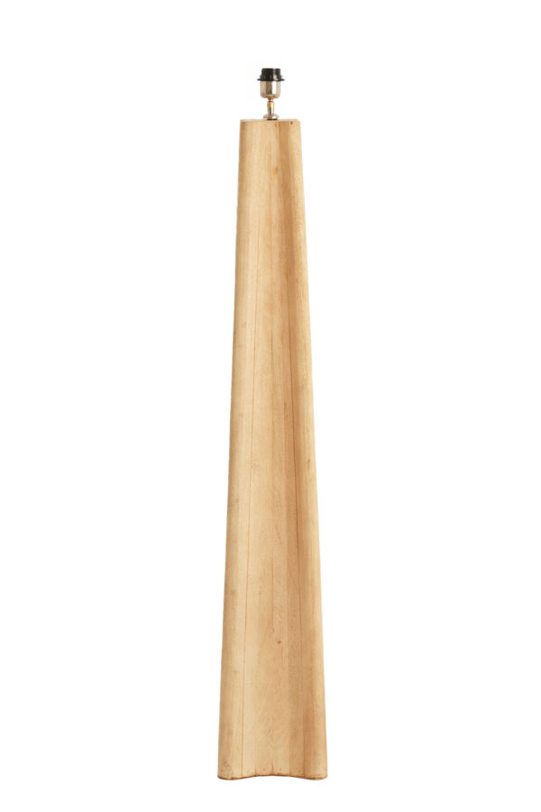 Houten tafellampvoet slank Light & Living Navelli - H 125 cm - Image 2