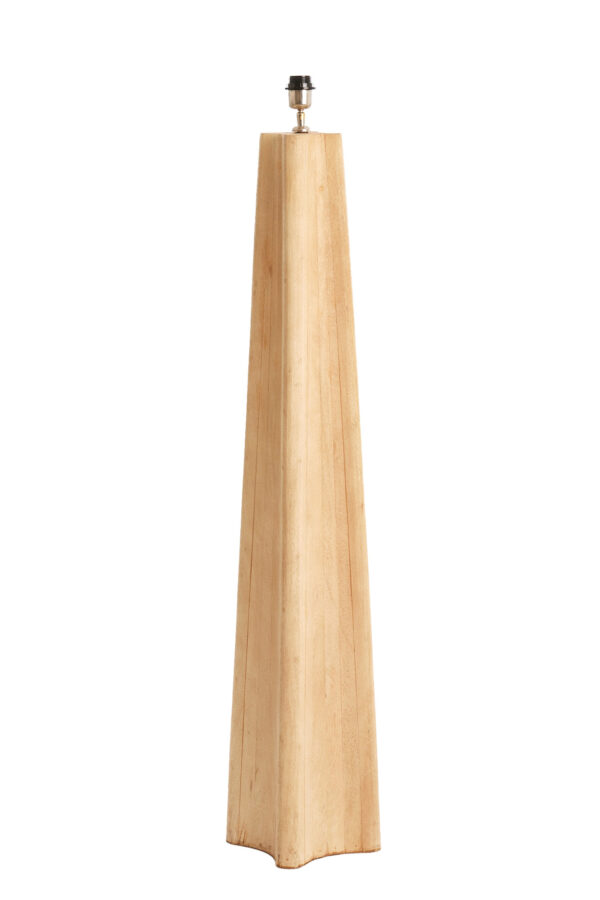Houten tafellampvoet slank Light & Living Navelli - H 125 cm - Image 3