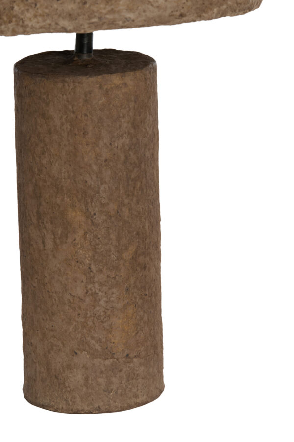 Stenen tafellampen cilindervormig Light & Living Qazu - H 48 cm - Image 5