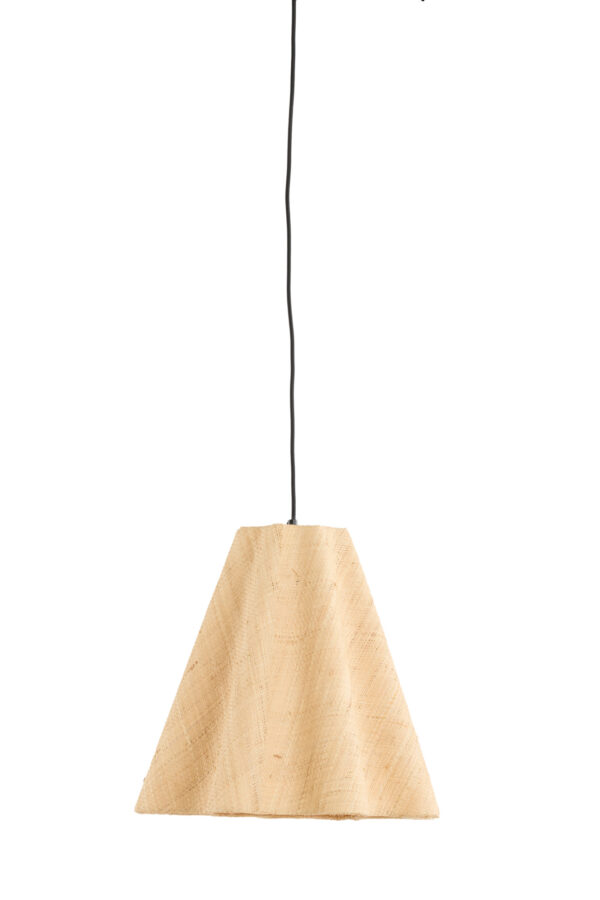 Rieten hanglamp conische vorm Light & Living Bezaha - Ø 40 cm - Image 2