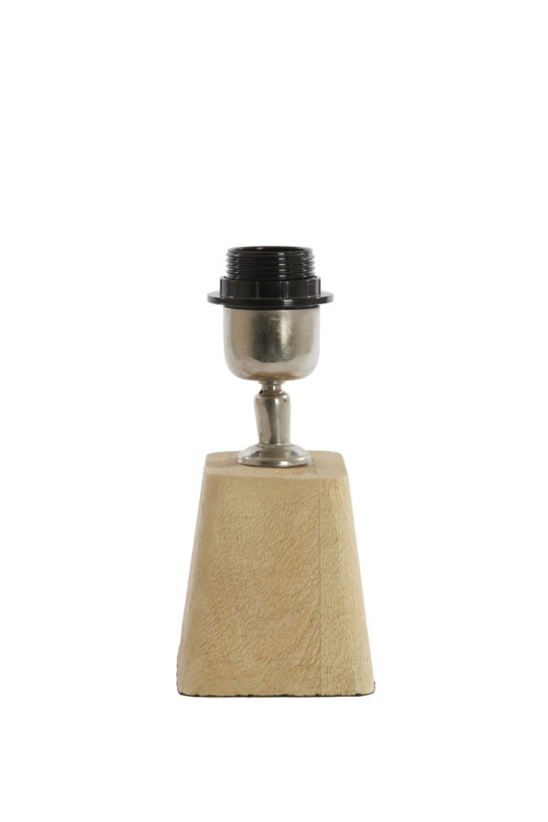 Houten lampenvoet modern Light & Living Kardan - H 19 cm - Image 4