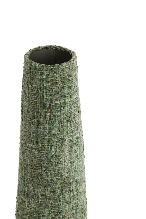 Groene stoffen cilindrische lampenkap Light & Living Osire - Ø 10,5 cm - Image 3