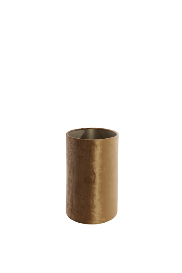 Gouden cilindervormige lampenkap in stijl Light & Living Gemstone - H 32 cm - Image 4