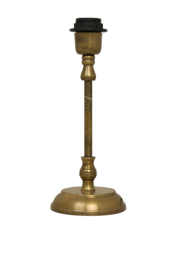 Smalle antieke bruine lampenvoet Light & Living Mithun - H 25 cm - Image 2