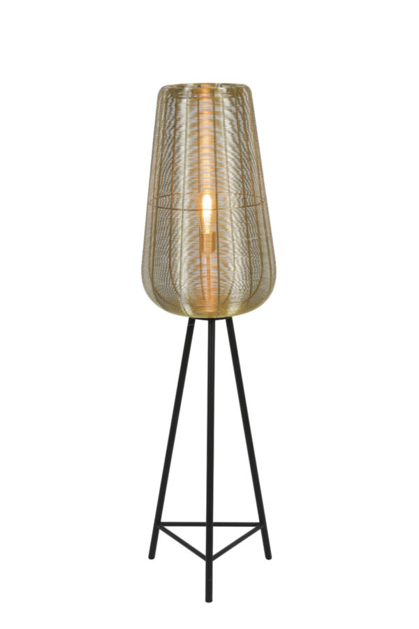 Gouden draadvloerlamp met standaard Light & Living Adeta – H 135 cm - Image 3