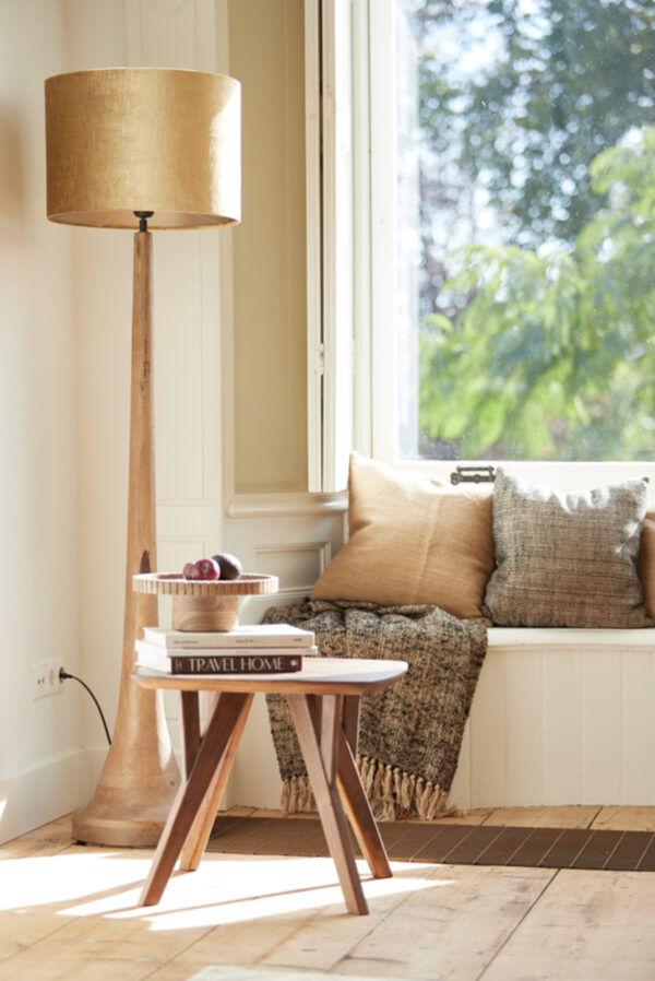 Houten lampenvoet slank ontwerp Light & Living Jovany - H 135 cm - Image 4