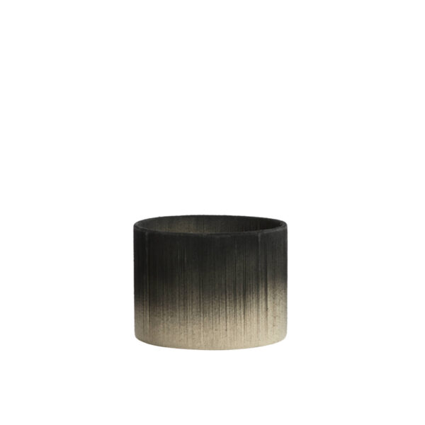 Grijze ombre lampenkap cilindervormig Light & Living Tossa - Ø 25 cm