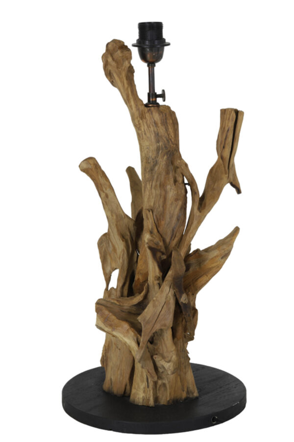 Houten lampenvoet Light & Living Arbanasi - H 63 cm - Image 2
