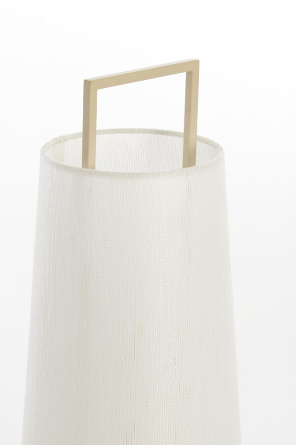 Ivoor witte tafellamp Light & Living Fyon - H 45 cm - Image 3