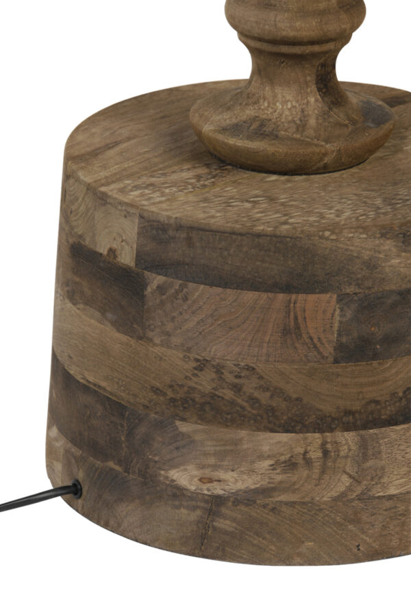 Klassieke lampvoet van hout Light & Living Ronin - H 135 cm - Image 4
