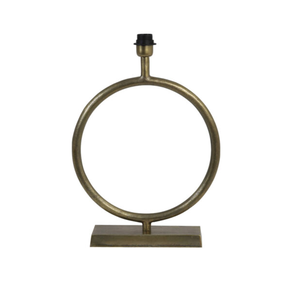 Ronde lampvoet goudkleurig Light & Living Livu - H 50 cm